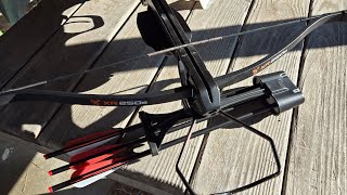 Sighting in my Barnett Wildgame Innovations XR250B Crossbow at 20 Yards [upl. by Ailsun615]