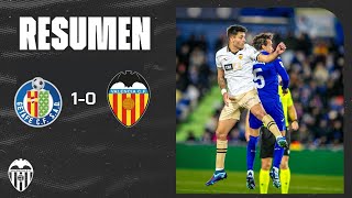 RESUMEN GETAFE CF  VALENCIA CF 10 [upl. by Arikahc]