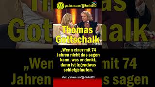 Thomas Gottschalk Wettendas ZDF KölnerTreff Meinungsfreiheit woke ard Beisenherz ÖRR [upl. by Tonye]