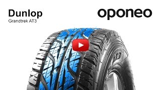 Tyre Dunlop Grandtrek AT3 ● Summer Tyres ● Oponeo™ [upl. by Mersey]