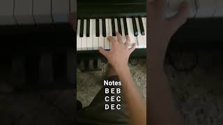 How to play Black Ops Zombies Damned on Piano piano blackopszombiesmemes [upl. by Jaehne]