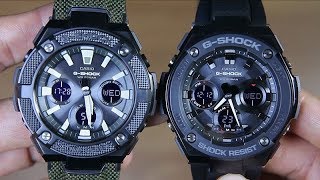 CASIO GSHOCK GSTEEL GSTS130BC1A3 VS GSTS100G1B [upl. by Nedle]