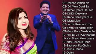 Best Of Alka Yagnik and Udit Narayan SongBollywoodEvergreen 90s Songs [upl. by Ennaerb54]