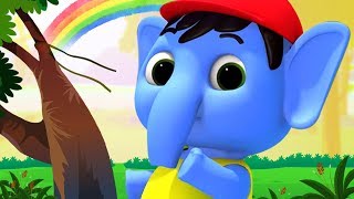 Ek Mota Hathi Hindi Rhyme  Indian Nursery Rhymes Hindi  एक मोटा हाथी  Kids TV India  Hindi Poems [upl. by Nerrol]