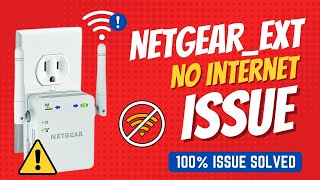 Netgear ext No Internet Issue [upl. by Rocca]