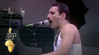 Queen  Bohemian Rhapsody Live Aid 1985 [upl. by Jesh]