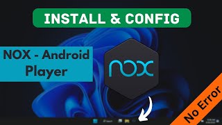 Install NOX Player On PC  Easy Step By Step Guide  Download NOX Player for Windows PC [upl. by Sehcaep]