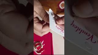 unboxing 💃 very good quality 👌  Radha official World m eeshoearringsshoorts [upl. by Aerdnas]