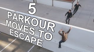 5 Best Parkour Moves to Outrun Anyone  How to Escape [upl. by Udell758]