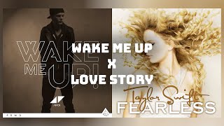 Wake Me Up in a Love Story  Avicii x Taylor Swift Mashup [upl. by Myrilla]