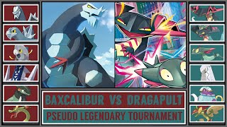 BAXCALIBUR vs DRAGAPULT  Pseudo Legendary Pokémon Tournament Battle 4 [upl. by Glorianna]