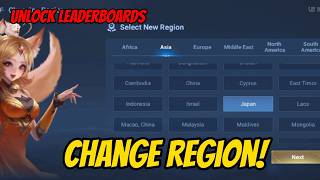 How To Change Region And Unlock More Cities In Honor Of Kings Global [upl. by Ashleigh]