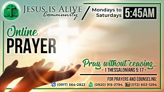 JIA GLOBAL ONLINE PRAYER August 9 2024  Friday [upl. by Goulder]