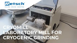 CryoMill  Laboratory mill for cryogenic grinding RETSCH cryomill laboratoryinstruments [upl. by Alden]