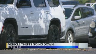 Vehicle thefts going down police say [upl. by Urita]