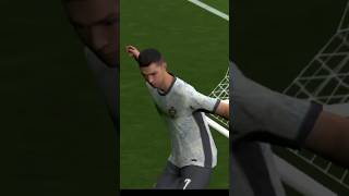 Top corner goal by Ronaldo🥵🔥pes efootball goat ronaldo [upl. by Arraek]