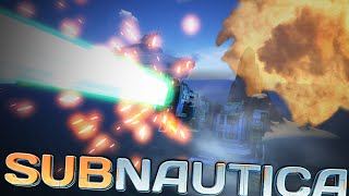 NEW Update Planetary Defense Systems Firing in SUBNAUTICA [upl. by Plate]