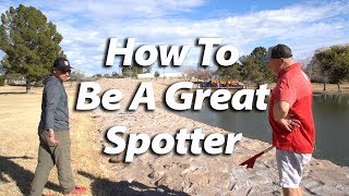 How To Be A Spotter For Disc Golf [upl. by Onivag892]