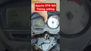 Apache RTR 160 time setting khaskar [upl. by Leftwich]