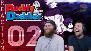 SOS Bros React  Buddy Daddies Episode 2  The Kiss of Death [upl. by Eanert]