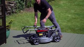 Mountfield SP555V VariableSpeed Combi Lawn Mower [upl. by Htidirem]