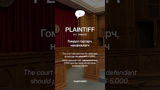 PLAINTIFF n [upl. by Bergeron704]