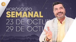 HORÓSCOPO semanal del 23 al 29 de Octubre Alfonso León Arquitecto de Sueños [upl. by Htebizile]