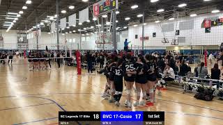 042124 SC Legends 17 Elite vs BVC 17Casie [upl. by Hendrick]