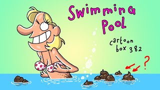 Swimming With Friends Gone WRONG  Cartoon Box 382  by Frame Order  Hilarious Cartoons [upl. by Talich]