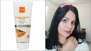 VLCC papaya apricot scrubVLCC facescrub for dry n sensitive skinhow to remove blackhead [upl. by Adnahsed]