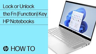 How to Lock or Unlock the Fn Function Key on an HP Notebook HP Support [upl. by Olshausen204]