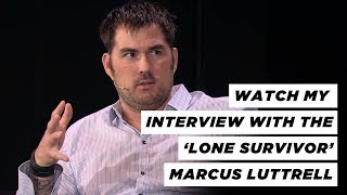 Exclusive Interview  Lone Survivor Navy Seal Marcus Luttrell w Ed Young [upl. by Elsilrac]