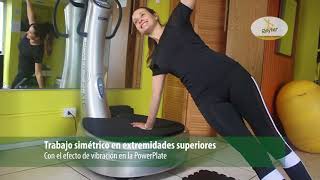 Reyter  Ejercicios de Powerplate Piernas y brazos [upl. by Heurlin]