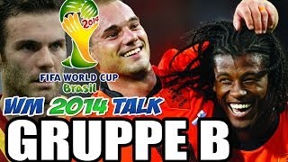 Fussball WMTALK 2014  GRUPPE B  Fussball Stammtisch zur FIFA WM 2014 [upl. by Jaunita]