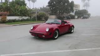 1989 Porsche 911 Speedster [upl. by Killion162]