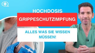 Grippeschutzimpfung mit HochdosisImpfstoff Wann ist sie wichtig [upl. by Euqinoj]