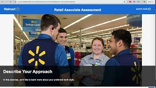 Walmart Assessment Test 2024  Consumables Associate  Sams club Walmart [upl. by Ittam6]