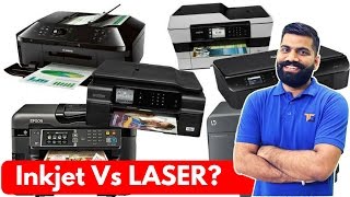 Inkjet Vs Laser Printers Which one to buy [upl. by Eemiaj]