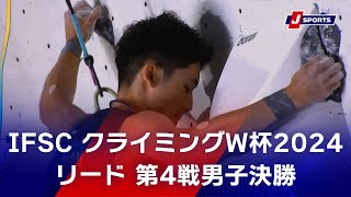 【ハイライト】IFSC クライミングワールドカップ 2024 リード 第4戦 男子決勝 ブリアンソンフランス climbing [upl. by Catrina]