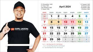 Kalender April 2024 [upl. by Laura850]