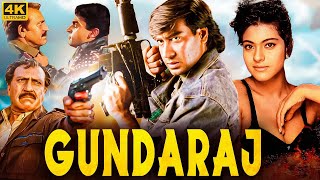 Ajay Devgns GUNDARAJ Full Movie  Hindi Action Movie  Kajol Amrish Puri  Bollywood Movie [upl. by Nodnek]