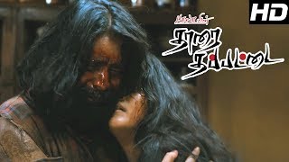 Tharai Thappattai Movie  Scenes  Tharai thappattai climax  Varalaxmi  Sasikumar  RKSuresh [upl. by Rehpitsirhc320]