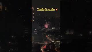 🇵🇭💥 Manila Philippines Fireworks philippines bgc [upl. by Jenn]