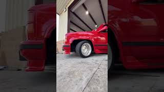 90s style Chevy c1500 on 17x11 billet specialties obs billets lsswap [upl. by Ainaj]