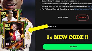 NEW REDEEM CODE 🔥 CLAIM FREE PLAYERS 🎁 IN EA FC MOBILE 25 [upl. by Starkey]