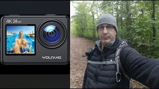 Action Cam WOLFANG GA200 4K30 fps [upl. by Ordnagela]