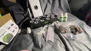 QYO 12 Pods Hydroponics Growing System Review Fresh is best [upl. by Aehr]