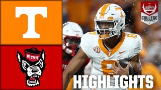 Tennessee Volunteers vs NC State Wolfpack  Full Game Highlights  ESPN College Football [upl. by Nayrbo]