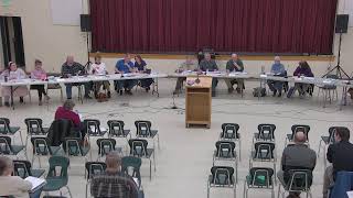 RSU73 School Board Meeting 2082023 [upl. by Heilner]