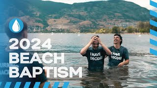 2024 Beach Baptism Highlights [upl. by Yahsat883]